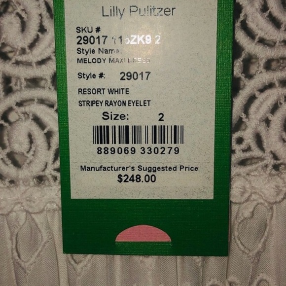 NWT lilly Pulitzer Melody maxi dress 2 - Picture 4 of 4